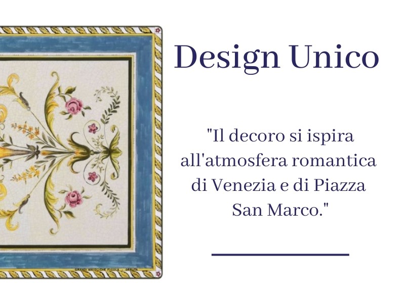 tavolo decoro San Marco Ficola