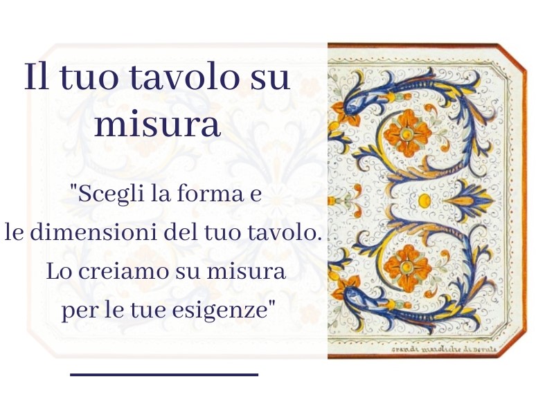 tavolo su misura Ficola banner
