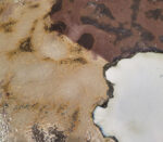 Tavolo ceramica quadrato da esterno - particolare1
