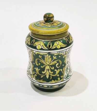 barattolo farmacia ceramica Ficola Deruta 17