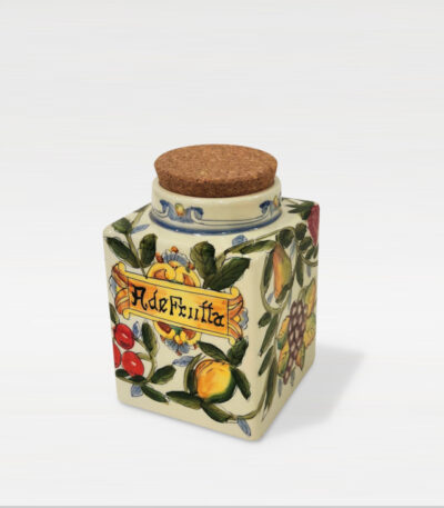 barattolo in ceramica design Ficola Deruta 1