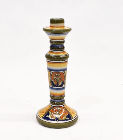 candeliere portacandele ceramica Ficola Deruta 1