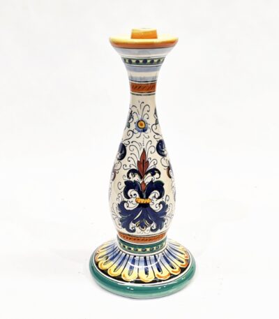 candeliere portacandele ceramica Ficola Deruta 5