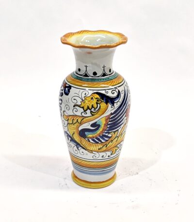 vaso da fiori in ceramica Raffaellesco Deruta Ficola 3